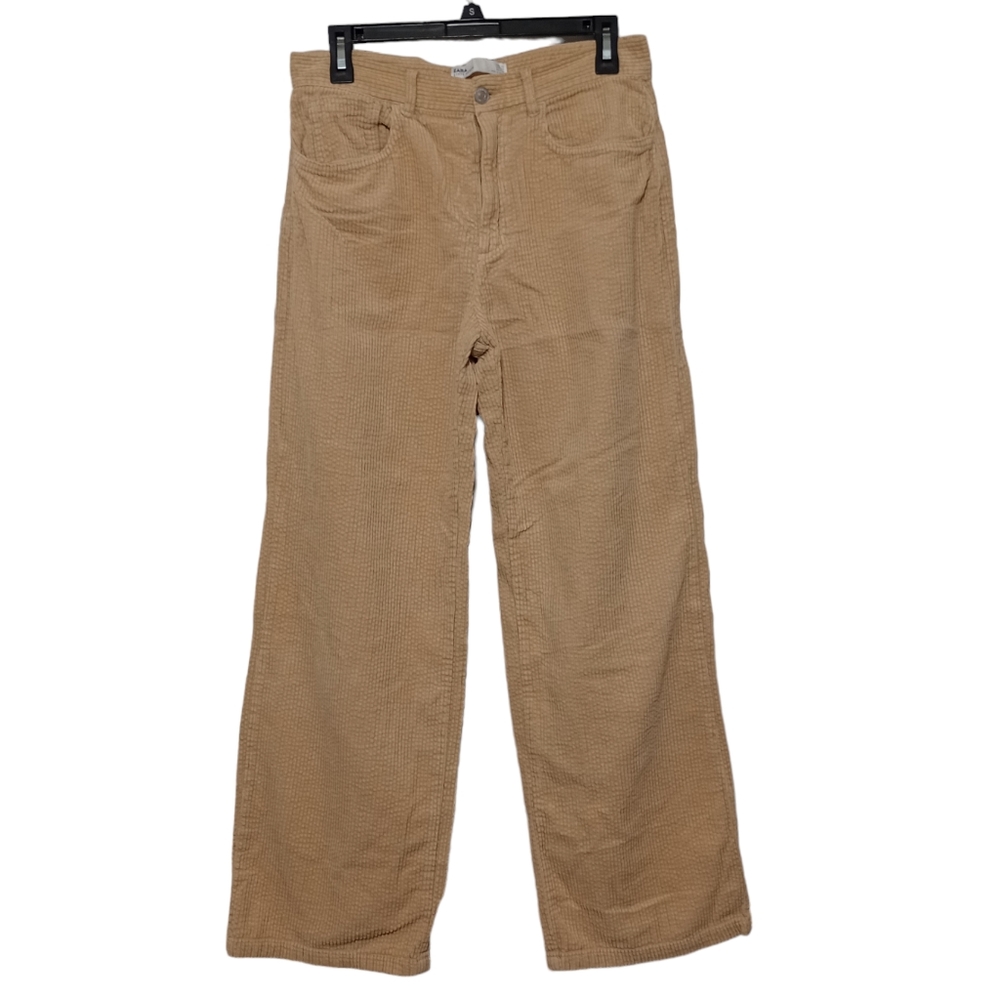 Zara z1975 Straight Leg Corduroy Pants